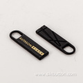 OEM&ODM black zipper pulls